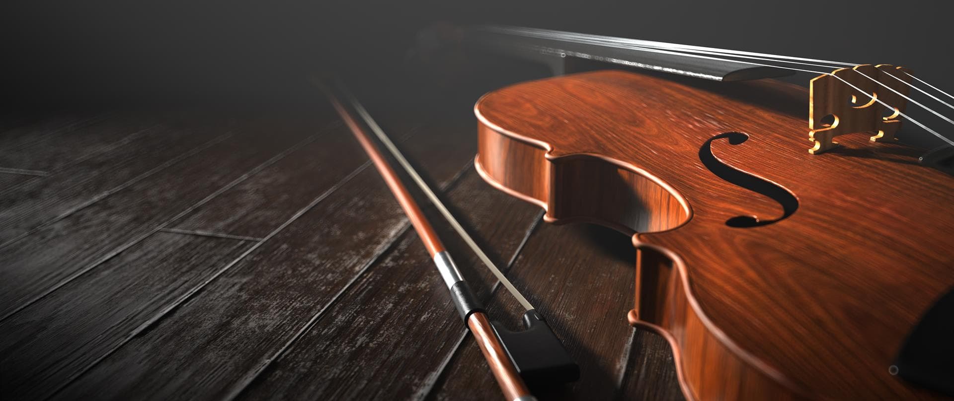 Violines, violas y cellos de Clef Music